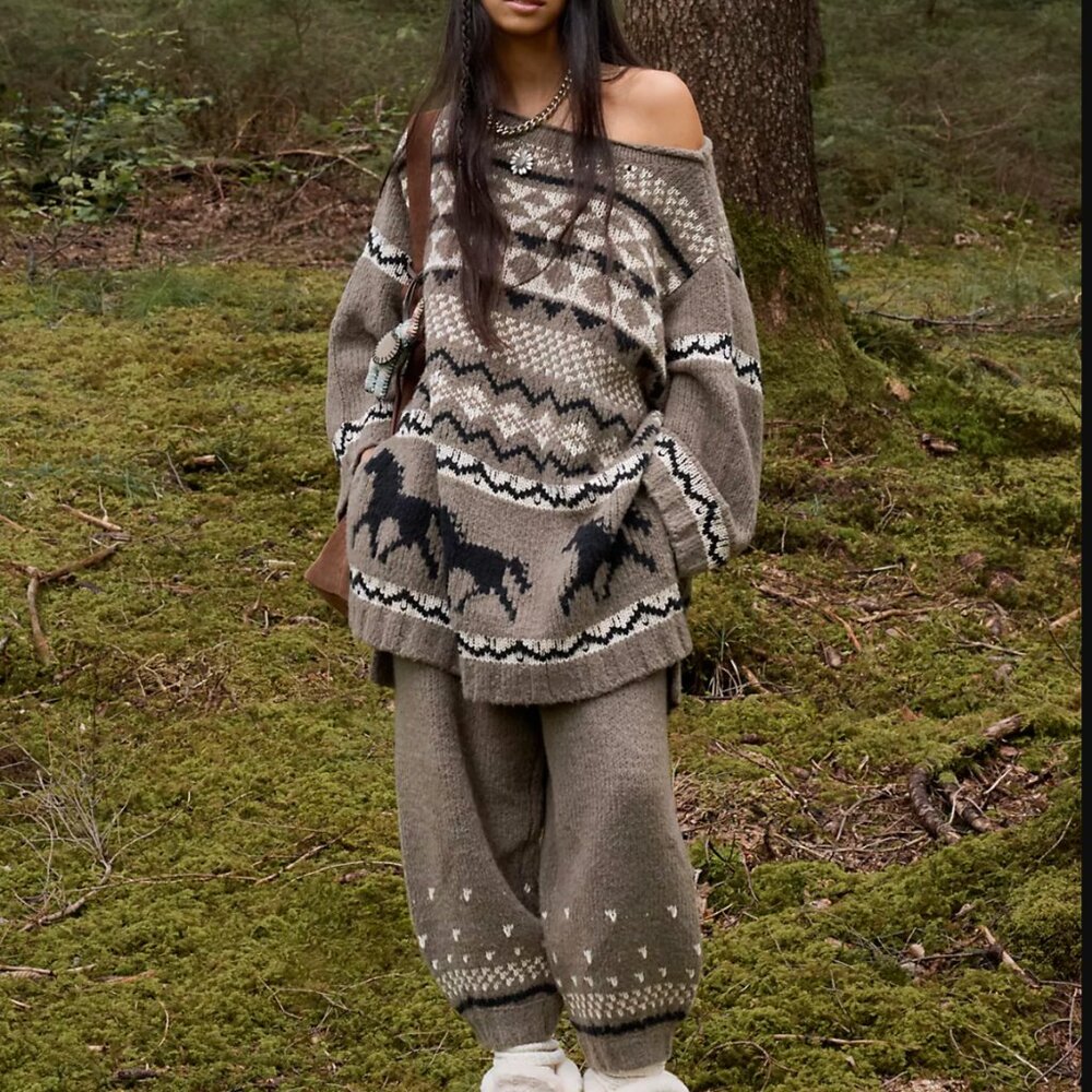 Free People - Last Rodeo Sweater Set